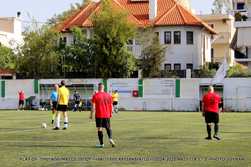Play Off Πρωταθλήματος 2025 — ΑΝΤ1 – Γ.Γ.Α. 1-3