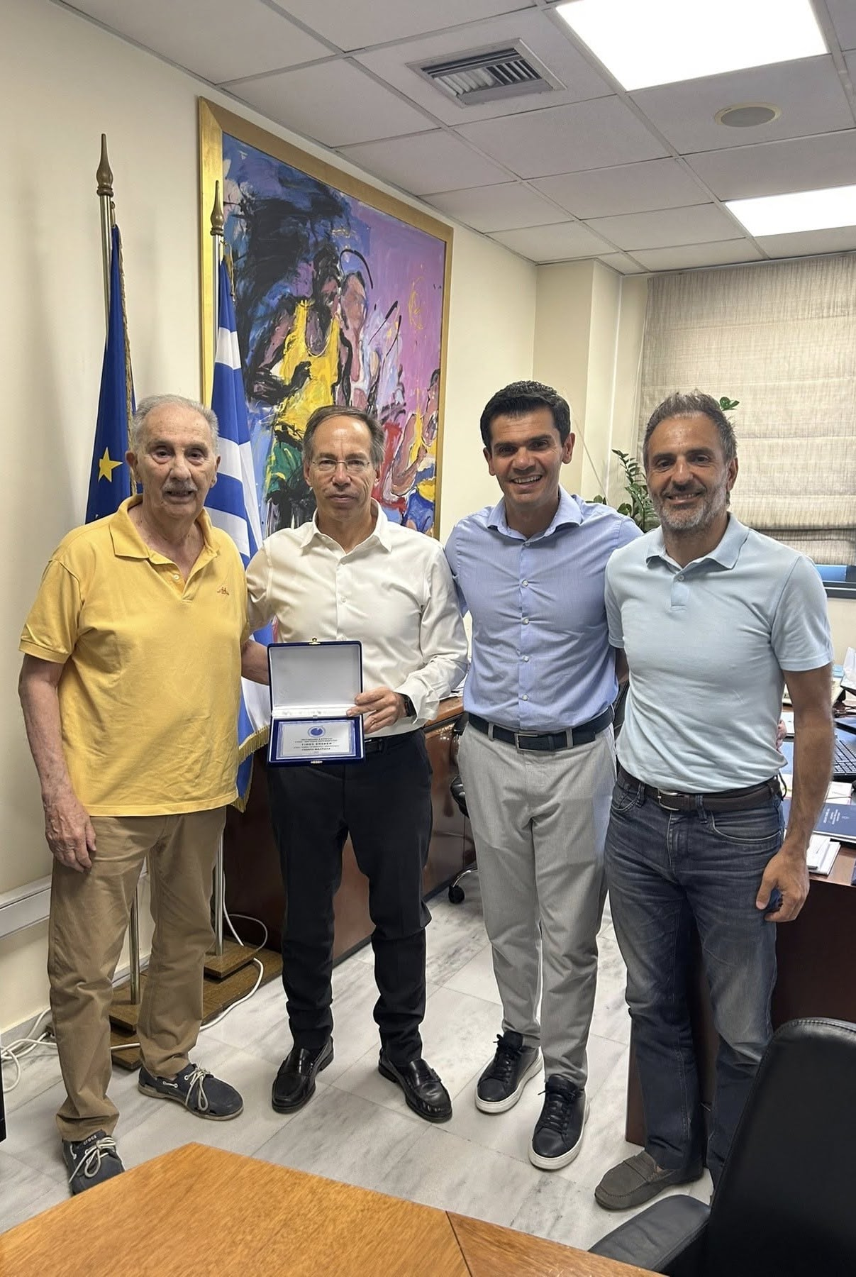 Συνάντηση με τον ΓΓΑ Γιώργο Μαυρωτά